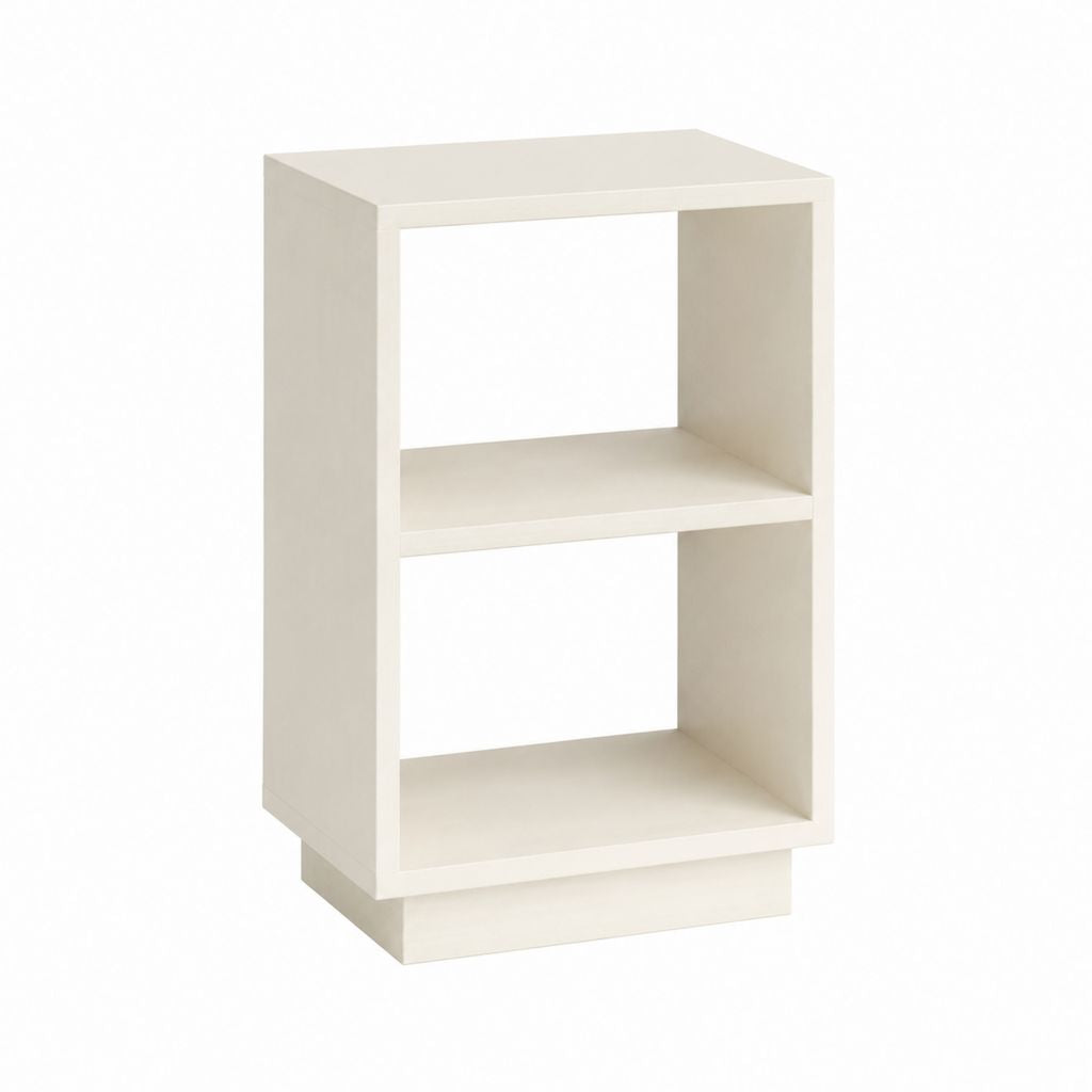 Standregal Bücherregal Weiß MDF rechteckig 40 x 30 x 80 cm